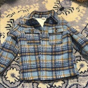 Carter's Blue and Brown Plaid Jacket NWT